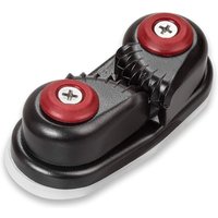 Black Composite 2 Row Matic Ball Bearing Cam Cleat Pilates Equipment Marine Boat Fast Entry Rope Wire Fairlead Sailing Sailboat