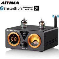 AIYIMA T9 PRO APTX HD Bluetooth Verstärker Audio 100Wx2 HiFi Stereo Power Amplificador USB DAC COAX OPT VU Meter rohr Verstärker