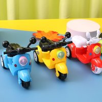 1pc Baby Inertia Mini Motorcycle Car Toys Plastic Simulation Motorcycle Early Learning Funny Birthday Gifts