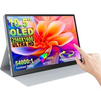 OLED 2.5K Portable Monitor Touchscreen 10.5″ 2560x1600 High-end Portable Screen 100% DCI-P3 1MS for Laptop Phone gaming monitor