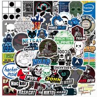 50PCS Hacker Programming Network Cool Stickers for Luggage Skateboard Laptop Motorcycle Toys Helmet Car Sticker