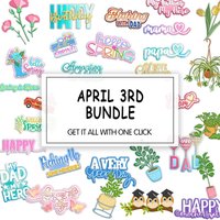 Spring And Mother's Father's Day Metal Cutting Dies For Card Making DIY Scrapbooking Supplies Dies Cute For Albums