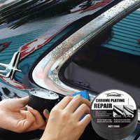 Chrome Polishing Agent with Free Sponge - Full Vehicle Oxidation Remover and Chrome Shine Restorer