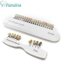 Ivoclar Vivadent Dental Teeth Shade Guide A-D 9/20 Colors Porcelain Tooth IPS Die Whitening Comparing Toothguide for Professiona