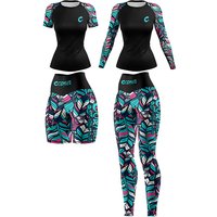 Women's Compression Yoga Tracksuit MMA BJJ Boxing Muay Thai Rashguard Training Fitness Workout Gym Clothing Running Sportswear