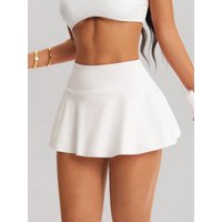Women's Pleated Mini Skirt High Waist Tennis Safety Shorts Vintage Sports Skort Athletic Skirt Breathable Workout Running Skirt