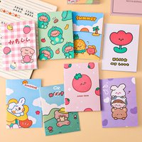 Portable Capybara Mini Office Diary Cartoon Student Notebook Notepad Cute Stationery Reward Gift for Kids More 20 Colors
