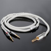 16-Core Pure Silver Upgrade Cable for Hifiman Planar Magnetic Headphones: Compatible with Sundara, Ananda, Arya, HE400i, HE400se