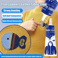 Leather Repair Glue Waterproof Transparent Resin Soft Glue Clothes Logo Pants Edge Banding Glue