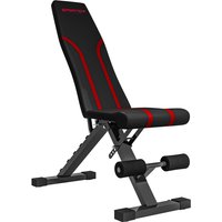 PINGGO Foldable Weight Bench, Adjustable Incline Flat Bench Press with 6-Level Backrest, 4-Level Seat,Suitable Home Gym Workout