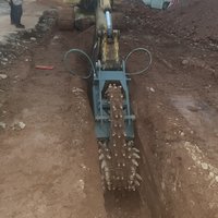 Professional Hydraulic Rotary Excavator Attachment Gear Bearing Core Components Milling Attachment for Excavator