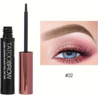 3 Color Tattoo Peel Off Eyebrow Gel Waterproof Peel Off Formula Semi Permanent Brow Tint Sweat Resistant Easy To Apply