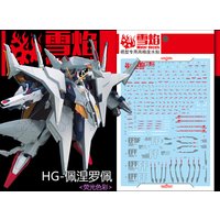 Model Decals Water Slide Decals Tool For 1/144 HG Penelope Fluorescent Sticker Models Toys Accessories