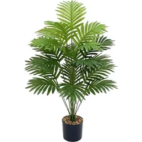 36Leaves Areca Palm Simulation Green Plants Large Realistic Artificial Trees Suitable for Bedroom Living Room Outdoor Decoration