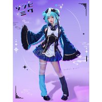 Miku Little Zombie Cosplay Costume Chinese Style Dress Halloween Party Gorgeous Uniform Accessories Props Complete Set