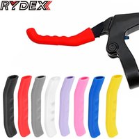 1pair Brake Lever Grip Purple Red Blue Green Pink Silicone Protector For Mtb Bmx Scooter Bike Levers Cover Bicycle Accessories