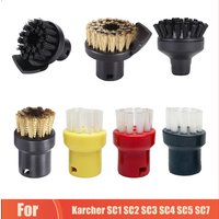 Pièces de brosse en Nylon pour nettoyeur à vapeur portatif Karcher SC1 SC2 SC3 SC4 SC5 SC7 CTK10, nouveau Style, brosses de nettoyage, buse d'arrosage