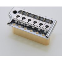 WAAH Guitar Tremolo Bridge for PRS Style CNC Machined Ultra 52.5mm Brass 6 Screws Knife Edge for STcaster Guitar