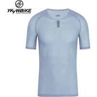 YKYWBIKE Camiseta De Manga Corta Para Ciclismo Camiseta De Malla Superligera Transpirable Profesional