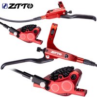 ZTTO MTB 4 Piston Bicycle Hydraulic Disc Brake M840 With Cooling Pads Oil Pressure Road Bike Rotor Calipers IS PM Mount