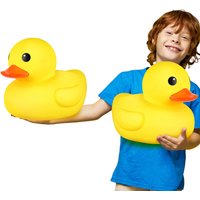 1/2pcs Giant Rubber Duck 10.2 Inch Duck Giant Rubber Duck Large Rubber Squeaky Big Yellow Rubber Ducks