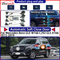 Door Lock Actuator for Mercedes Benz GLE W166 C292 GLS X166 2015-2019 Soft Close Door Kit Power Latch System Auto Door Easy