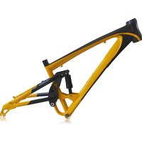 Kalosse-Alloy Mountain Bike Frame for Adults, Full Suspension, 26in, 135x10mm
