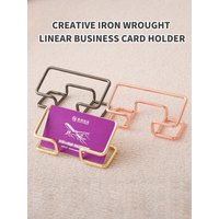 3pcs /1pcs Business Card Holder Desk Bracket Cards Organizer Display Holders Business Card Holder Desk Bracket Cards Organizer