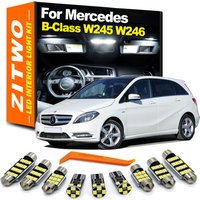 ZITWO Car LED Bulb Interior Indoor Light Kit For Mercedes Benz MB B Class W245 W246 B160 B180 B200 B220 B250 Map Dome Trunk Lamp