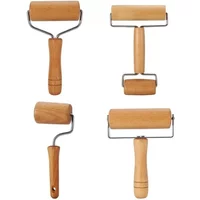 1PC Rolling Pin Pastry and Pizza Baker Roller Wooden Baking Crush Nuts Crackers Cookies Kitchen Utensils