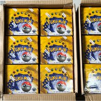 PKM Base Set Booster Box 1999 1st Edition Proxy Game Cards Packs WOTC Sealed Blue Wing Charizard Blastoise Venusaur Packs Toys