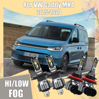 Upgrade set H4 H11 6000K White Headlight Fog Light Waterproof For VW Caddy MK4 2015 2016 2017 2018 2019 2020 Priority delivery
