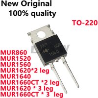 10/PCS New Original MUR860 MUR1520 MUR1560 MUR1620 MUR1640 MUR1660CT MUR1620 MUR1660CT TO-220 In Stock