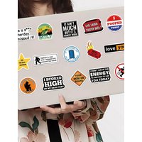 AliExpress NONE 50/100PCS Prank Meme Stickers Decals DIY Fashion Graffiti Decals Luggage Notebook Bike Gift Phone Laptop Suitcase Stickers
