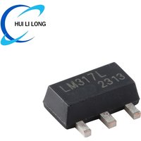 10pcs/lot LM317 LM317L LM317LIPK SOT-89-3 317 317L SOT89 Three-terminal Adjustable Voltage Regulator Chip IC