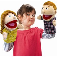 Family Hand Puppets for Kids Role-Playing Puppet Movable Open Mouths,Perfect for Storytelling,Teaching,Birthday Gifts,1 PCS