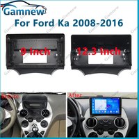 9 Inch 12.3 Inch Car Frame Fascia Canbus Box Adapter Android Radio Dash Panel Kit For Ford Ka 2008-2016