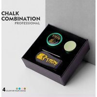 TAOM Chalk V10/Pyro/Soft Round Chalk Billiard Chalk Case Professional Pool Snooker Chalk Holder Billiards Accessories