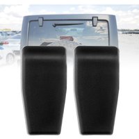 2pcs 68413488AA ABS Car Rear Gate Glass Window Hinge Liftgate Tail Gate Hinges Fit for Jeep Wrangler JK 2007-2018