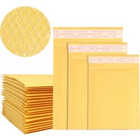 10-20pcs/lot Kraft Paper Bubble Envelopes Padded Mailers Shipping Envelope Self Seal Shipping Packaging Bag Courier Storage Bags