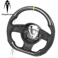 Real Carbon Fiber Steering Wheel For Audi R8 TT TTRS TTS MK2 MK3 A3 S3 8P car