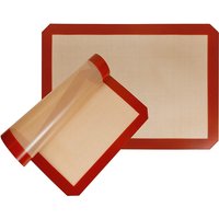 LMETJMA Silicone Baking Mat Non-Stick Reusable Silicone Pastry Baking Mat Food Grade Liquid Silicone Baking Mats KC0474