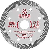 4 inch/105MM Diamond Cutting Disc - Tile Saw Blade Cutting Wheel Double-Sided Diamond Discs for Cutting Grinding Porcelain Ceram