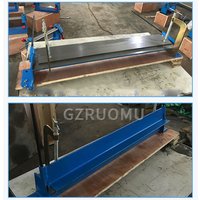 JY-W760 30 Inch Manual Metal Sheet Bending Machine Household Hand Operated 0-90° Bend Tool for Copper Aluminum Iron Plates