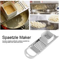 Kitchen Noodle Maker Spaetzle Maker Kitchen Stainless Steel Blade Spaetzle Noodle Dumpling Maker Pasta Cooking Tool