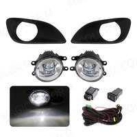Feu antibrouillard Led pour Toyota Yaris Vios Belta Hatchback berline 2007 2008 2009 2010 2011, feux de jour DRL