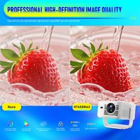 Velec 1100ANSI HY450 Max Auto Focus Beam Projector 8K 1080P Android 14 Voice Control BT5.4 Auto Offset Home Theater For Outdoor