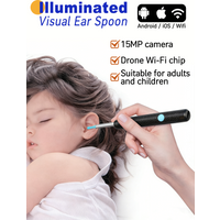 2nd Generation,Digital otoscope,Ear Wax Cleaner Camera,endoscope camera,Earwax Removal Endoscope with Camera,Ear Cleaning Tools
