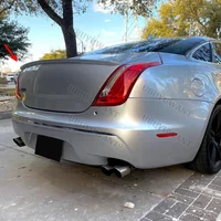 For Jaguar XJ 2011-2017 Rear Trunk Lip Carbon Fiber Wing Spoiler Car Styling