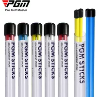 PGM 2 Pcs Golf Training Aids Indicator Stick Putter Auxiliary Trainer Golf Alignment Stick Putting Direction Indicator JZQ002